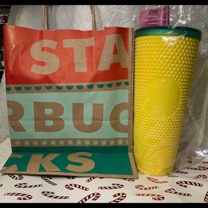 Starbucks Pineapple studded tumbler